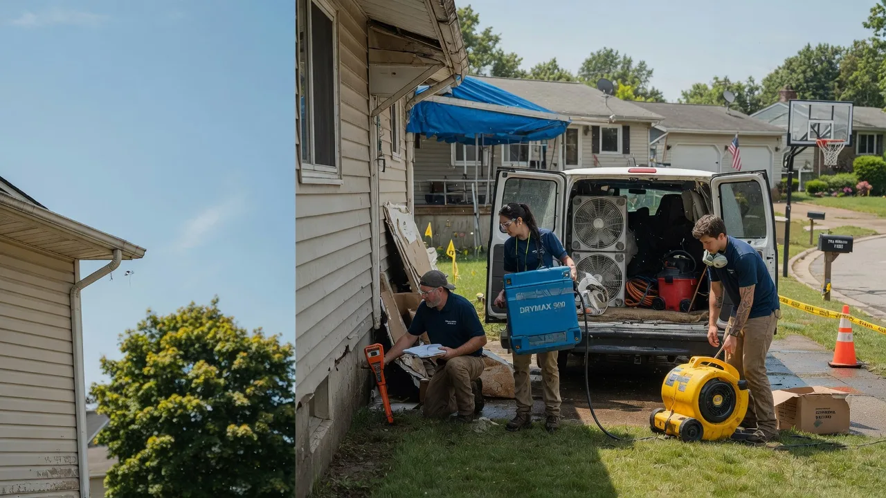 Ceiling Leak Cleanup in Emerson, IA near me